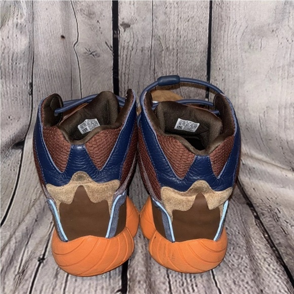 Adidas Yeezy 500 High Tactical Orange Authentic GW2873 Size 12 High Top Sneaker - Picture 4 of 9